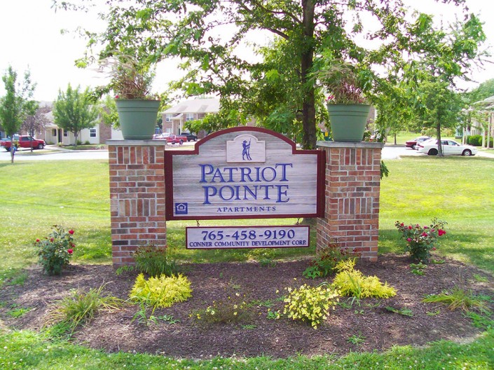Patriot Pointe Welcome Sign